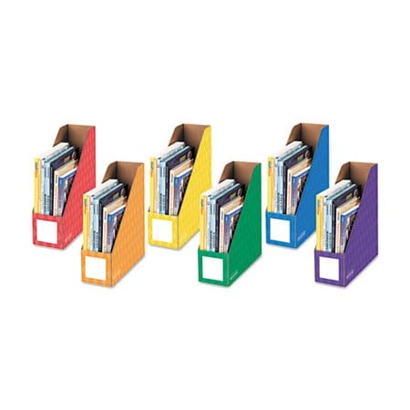 Fellowes Magazine File, Assorted, 4.3in W, 12.9in H, 11.4in D 3381901